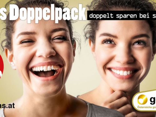 Goldgas 'Doppelpack'