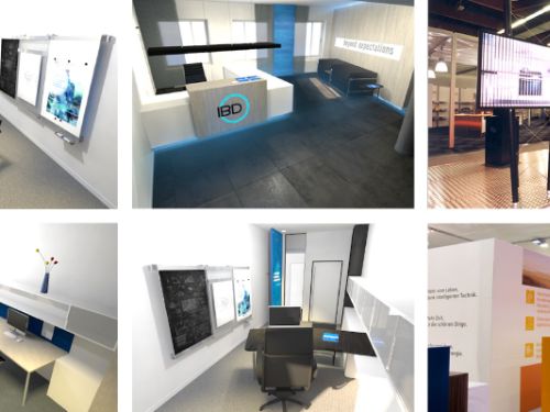 Messe und 3D-Visualisierung