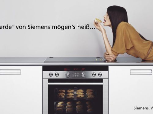 Siemens Plakataktion